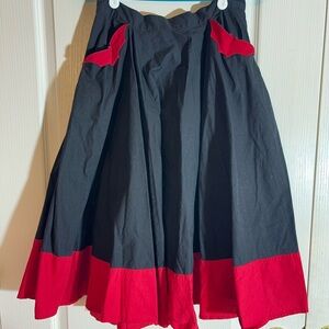 Hell Bunny bat skirt small